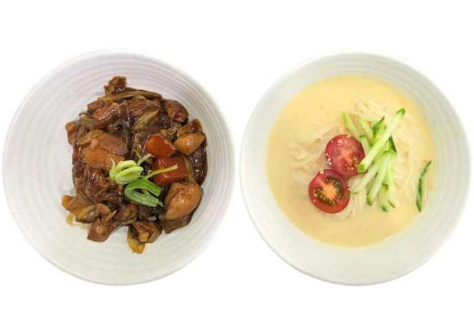 [반반] 찜닭덮밥&콩국수