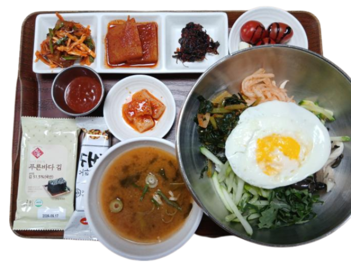 열무보리비빔밥