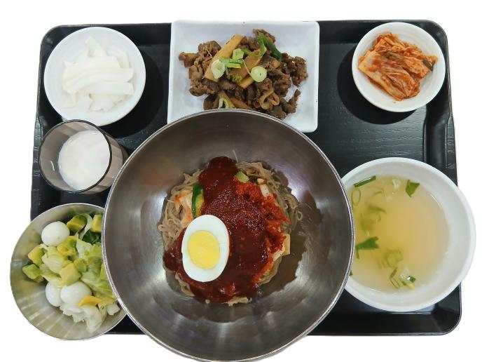 명태회냉면