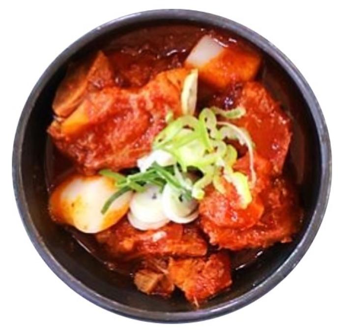 [블루]매콤돈사태찜