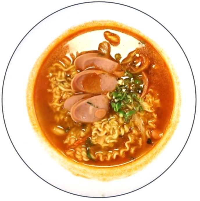 [블루]소시지라면(안성탕면)