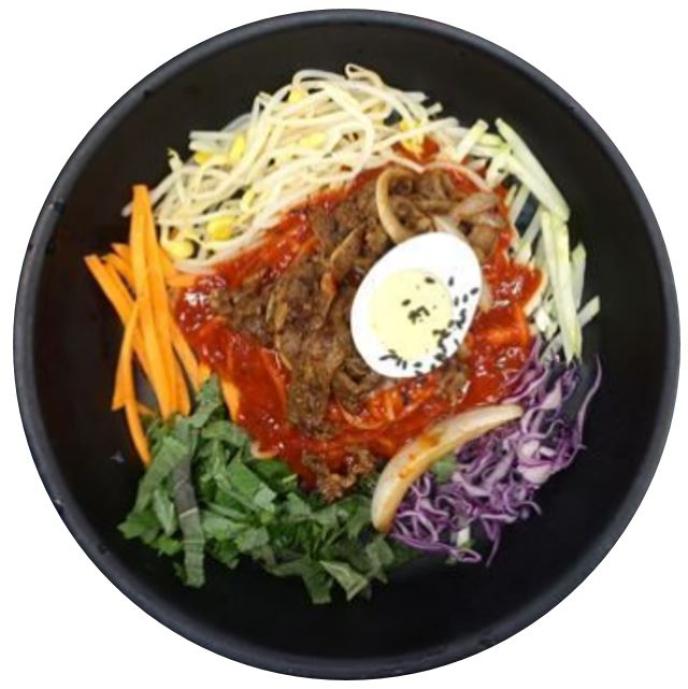 [블루]매콤우삼겹비빔국수