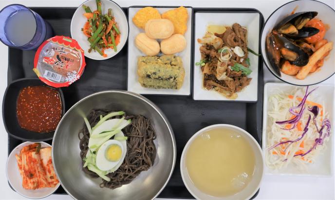[블루]비빔막국수