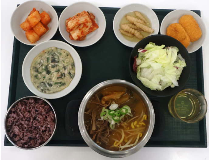 얼큰장터국밥