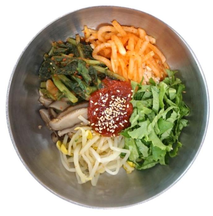 보리된장수육비빔밥