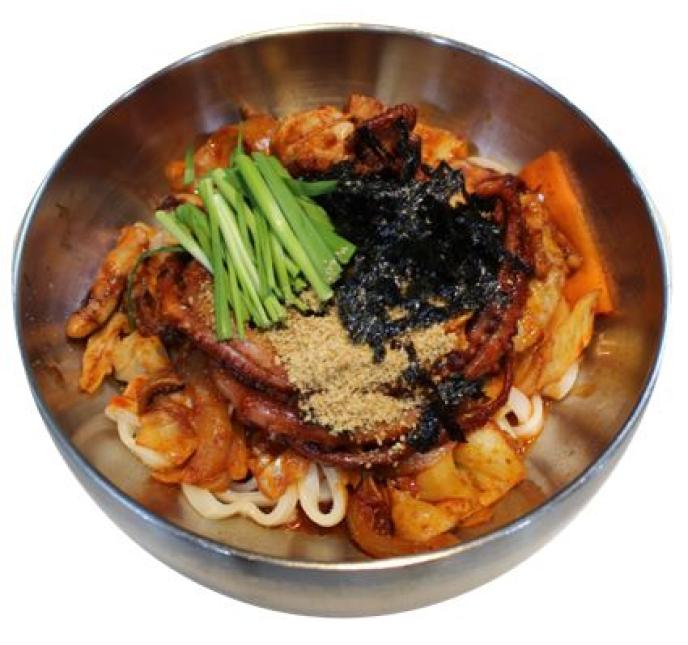 칼낙지(낙지비빔칼국수)