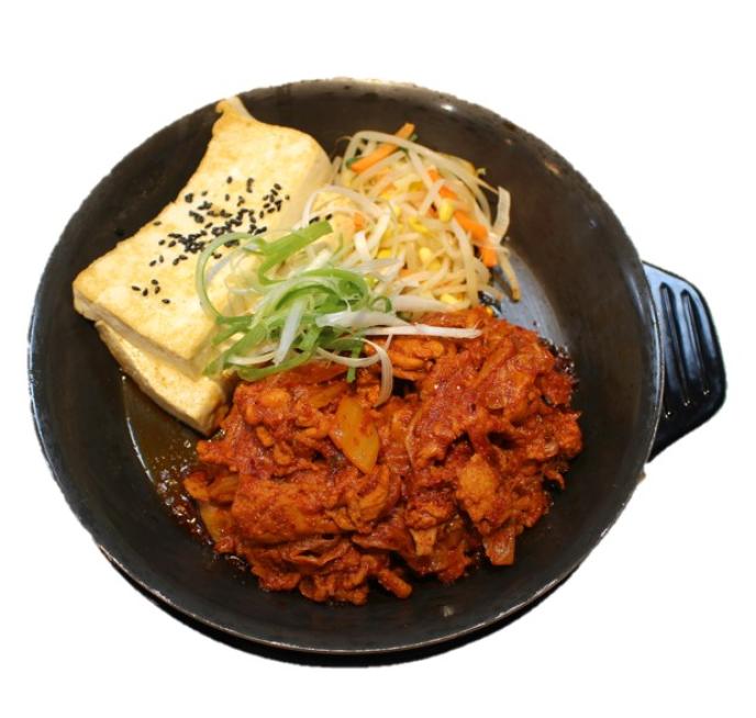 제육김치볶음