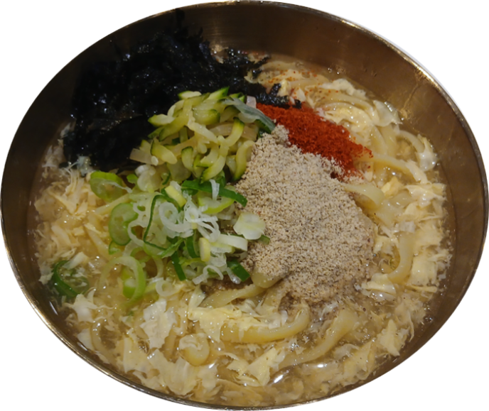  들깨칼국수 