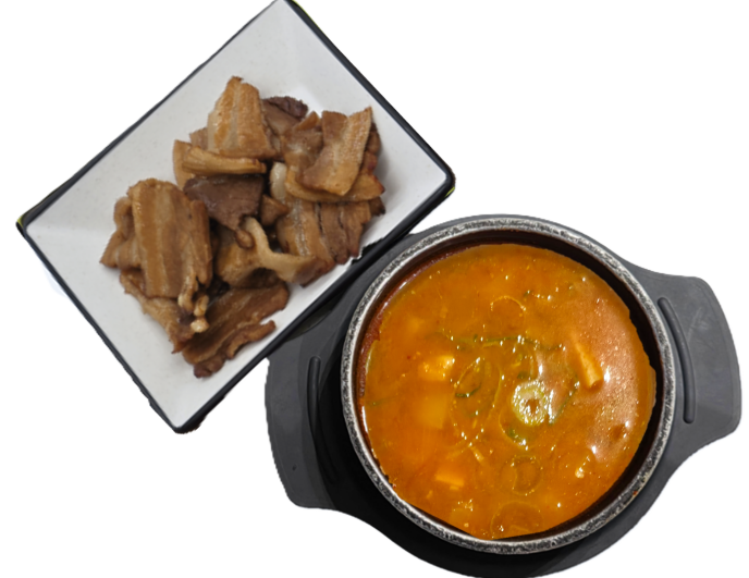  삼겹살구이*김치볶음 