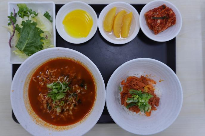  라면(진짬뽕) 