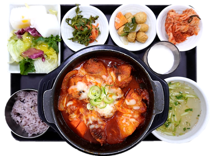  매운닭찜&눈꽃치즈 