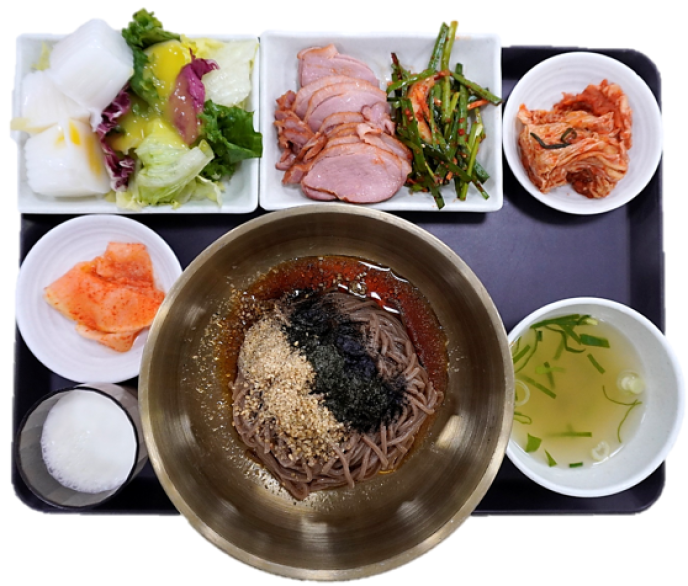  들기름막국수 