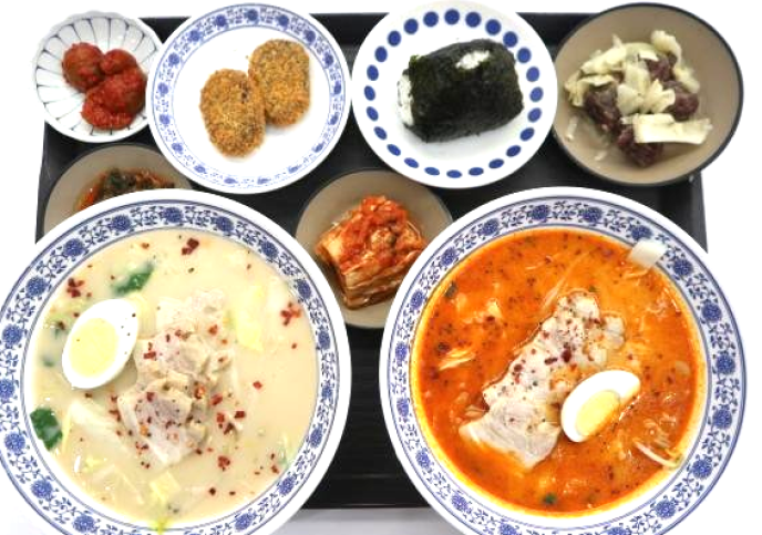 돈코츠라멘(얼큰or담백)