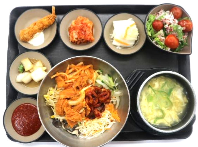 주꾸미삼겹살비빔밥