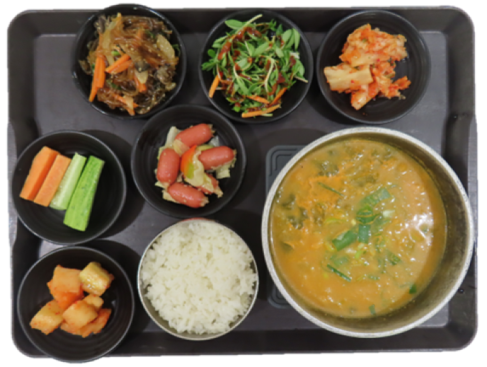 우거지순대국밥