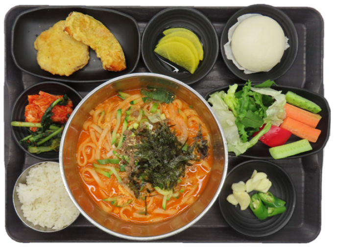 장칼국수