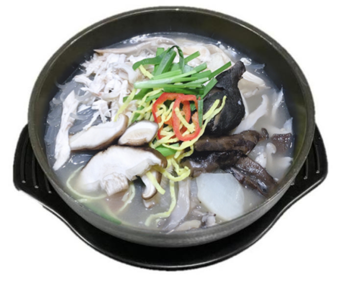 능이버섯반계탕