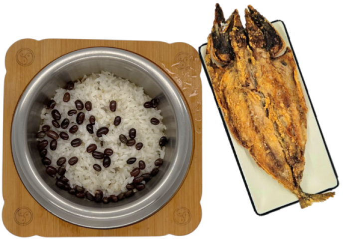 약콩 차조 솥밥