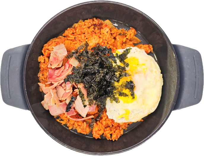 베이컨 김치볶음밥