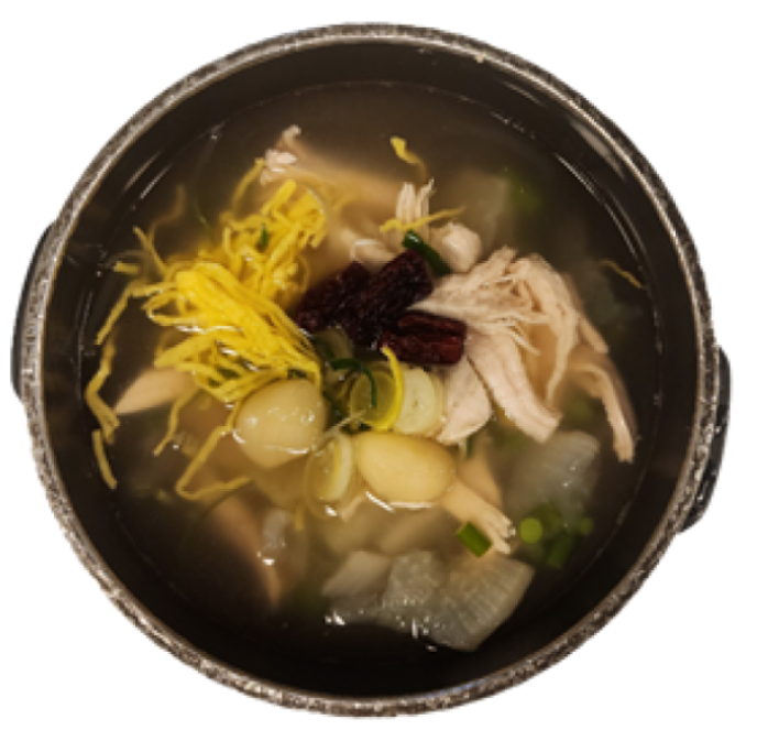 한방 마늘닭곰탕