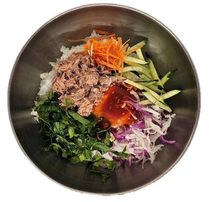 참치 생채소비빔밥