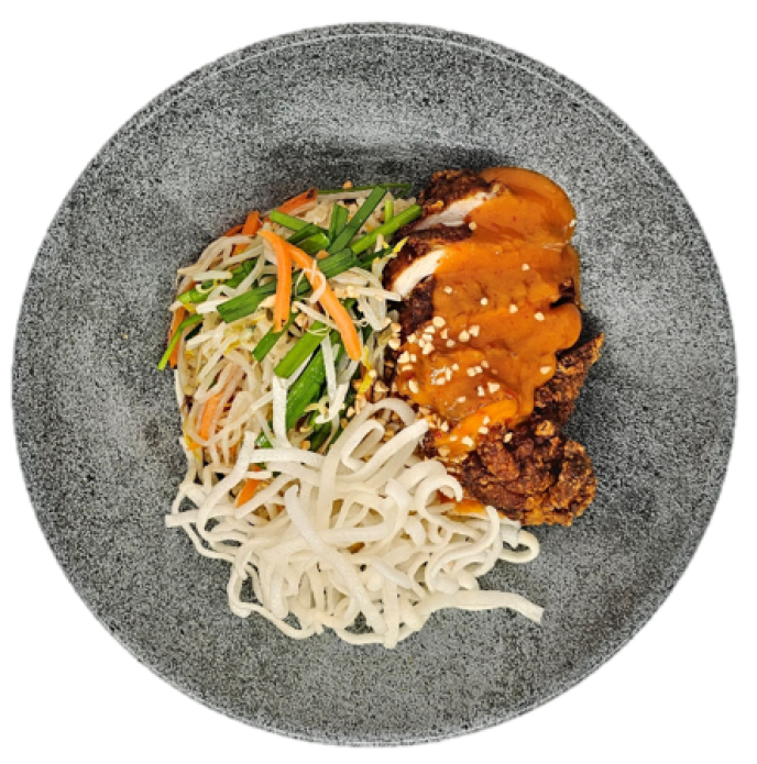 크리스피치킨 똠얌볶음밥