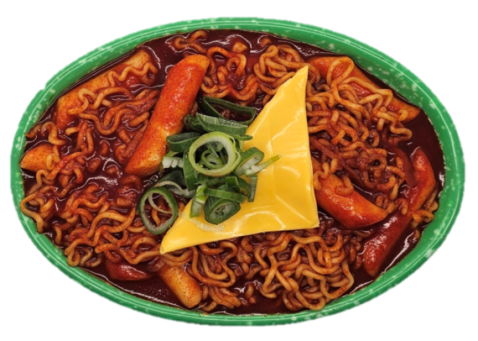 체다치즈 라볶이