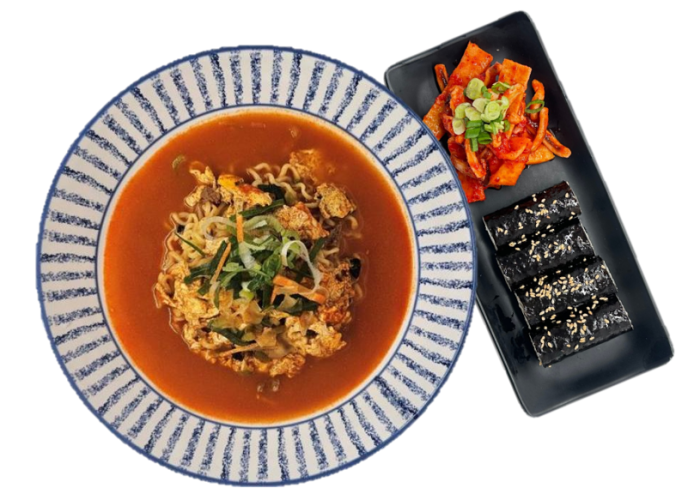 매운 마늘라면(마늘열라면)