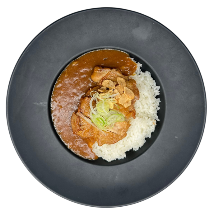 닭다리살구이 카레덮밥