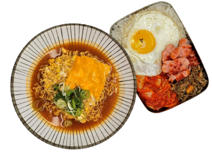치즈 라면(신라면)