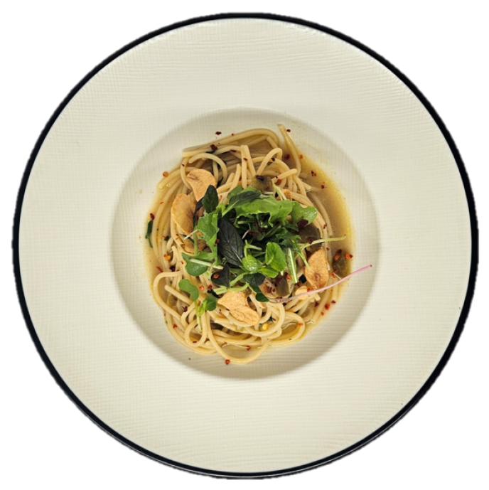 갈릭 할라피뇨 파스타