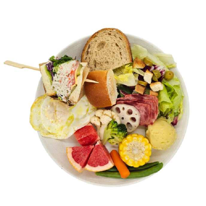 수제고추냉이게맛살샌드위치