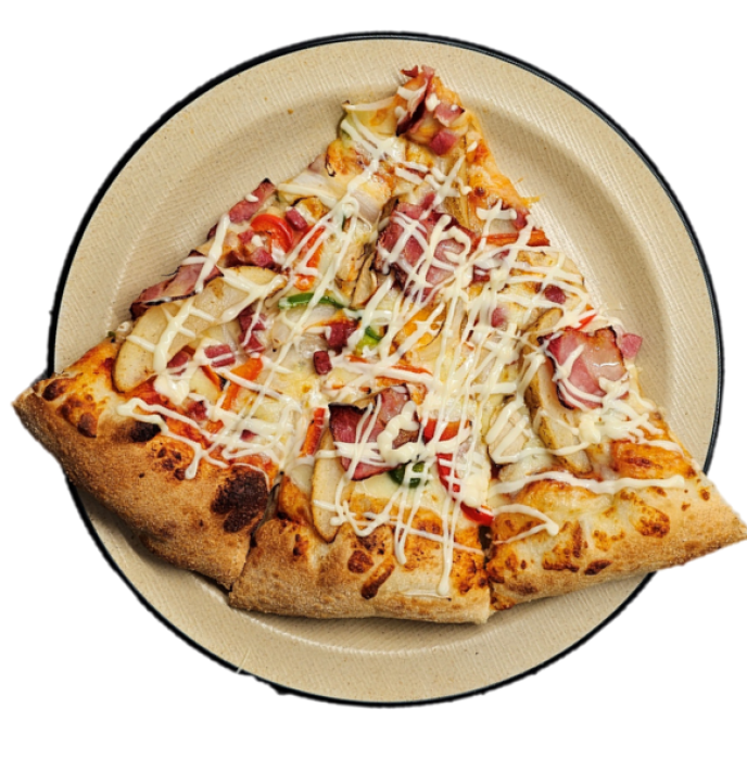 베이컨 포테이토 피자