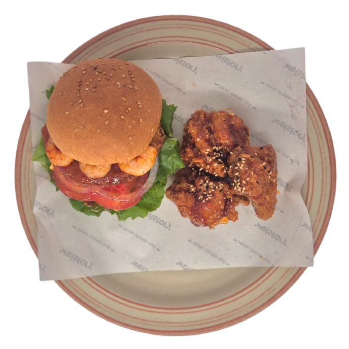 통살 새우버거(R)