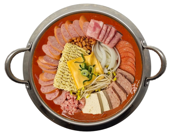 소시지 부대 전골