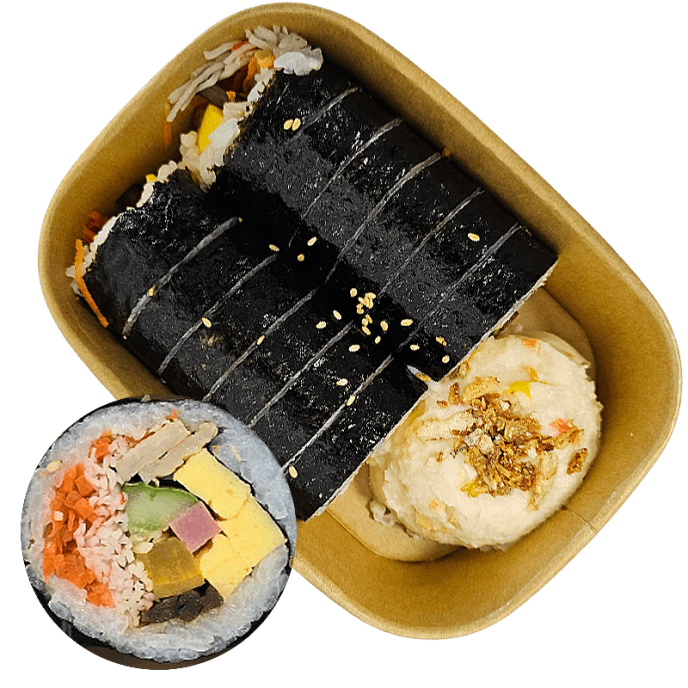 [수제] 감자샐러드 토핑 김밥 외 20종