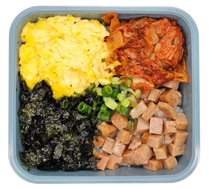 [2Coin][수제] 햄(스팸) 김치 컵밥
