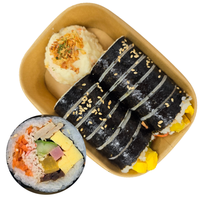 [3Coin][수제] 감자샐러드 토핑김밥