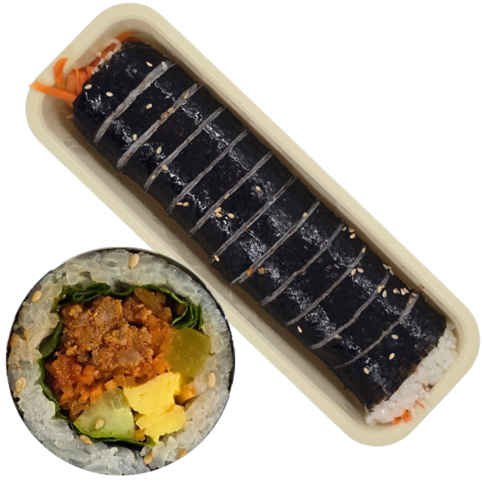 [3Coin][수제] 매운돼지고기 더덕 김밥
