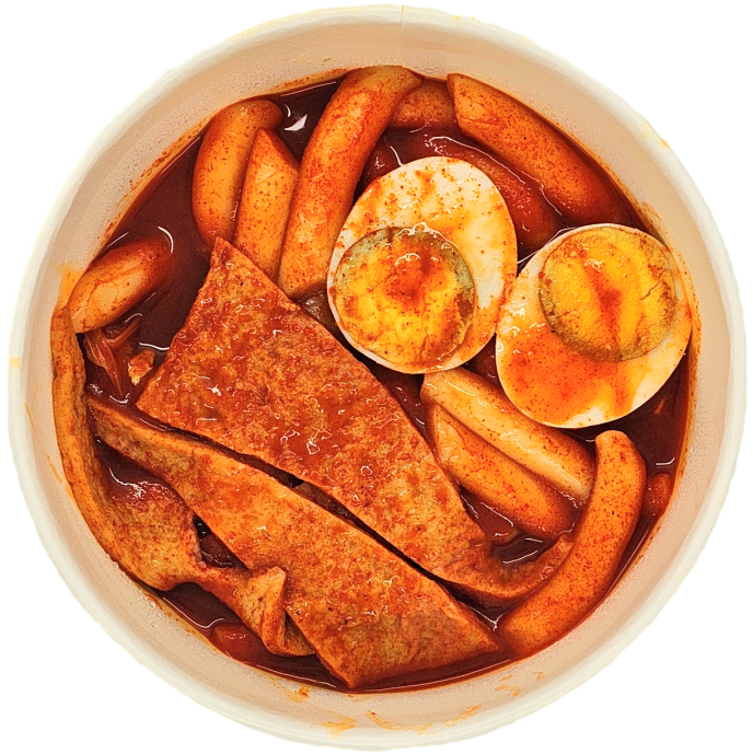 [수제] 스낵(계란 떡볶이) 도시락