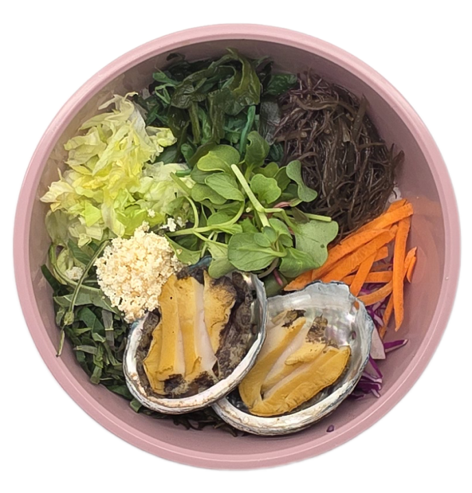 [단품](밀박스)전복해초비빔밥