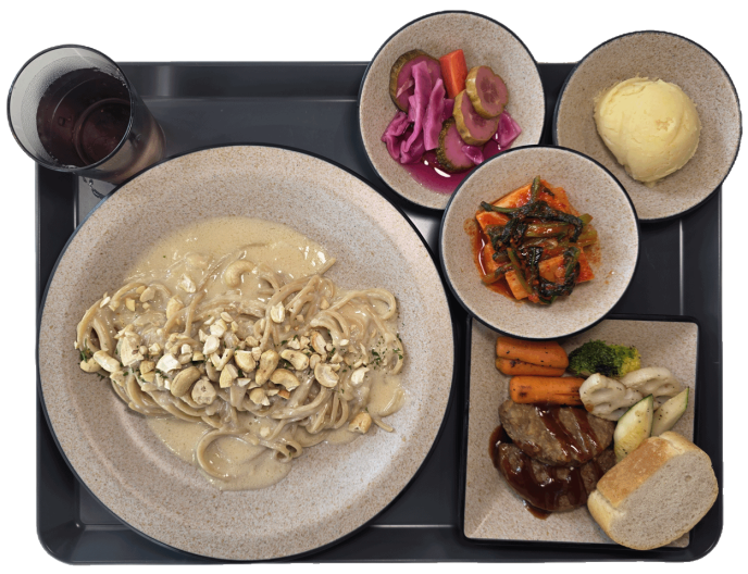 두유캐슈넛파스타(Soybean Milk Cashewnut Pasta)