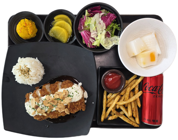갈릭돈가스(Garlic pork Cutlet)