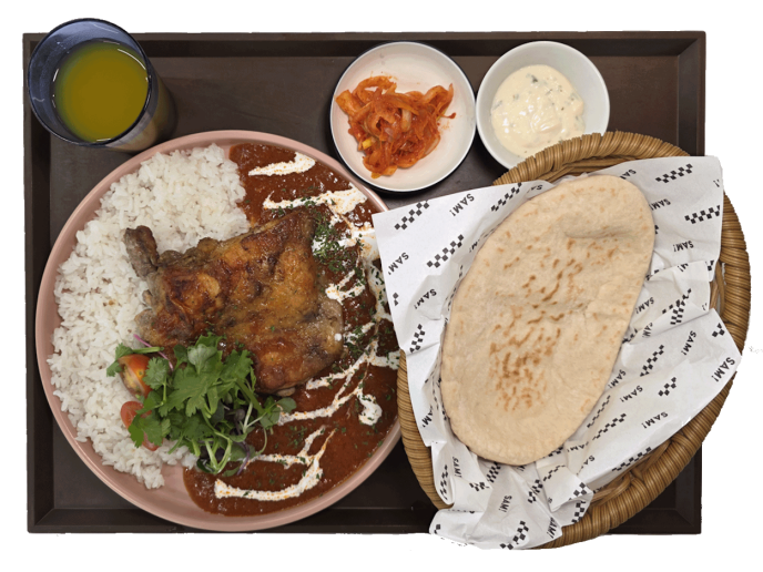 갈릭치킨티카&토마토커리(Curry)