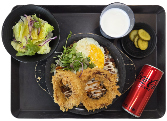 돈목살필라프&계란후라이(Pork Pilaff)