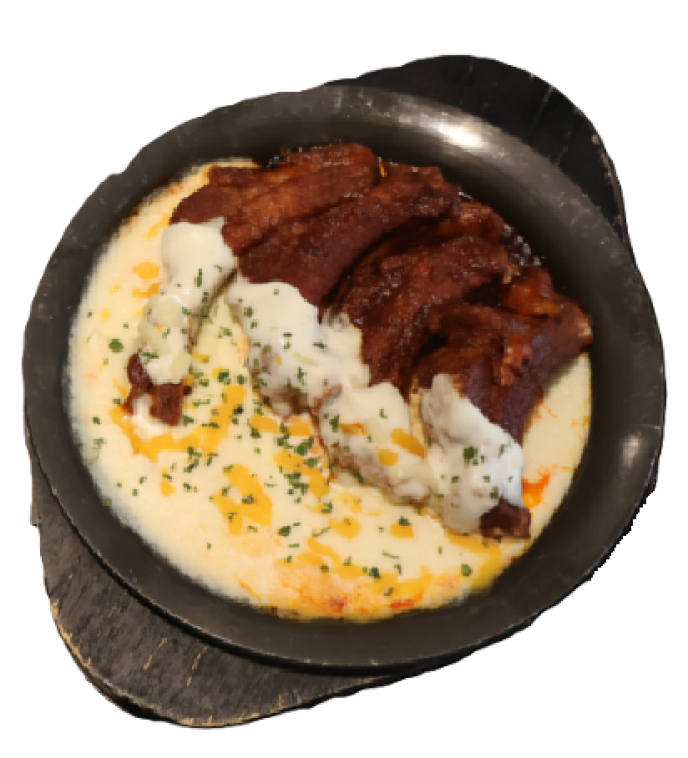 [A타워]치즈퐁듀매운등갈비(Spicy Back Rip with Cheese Fondue)