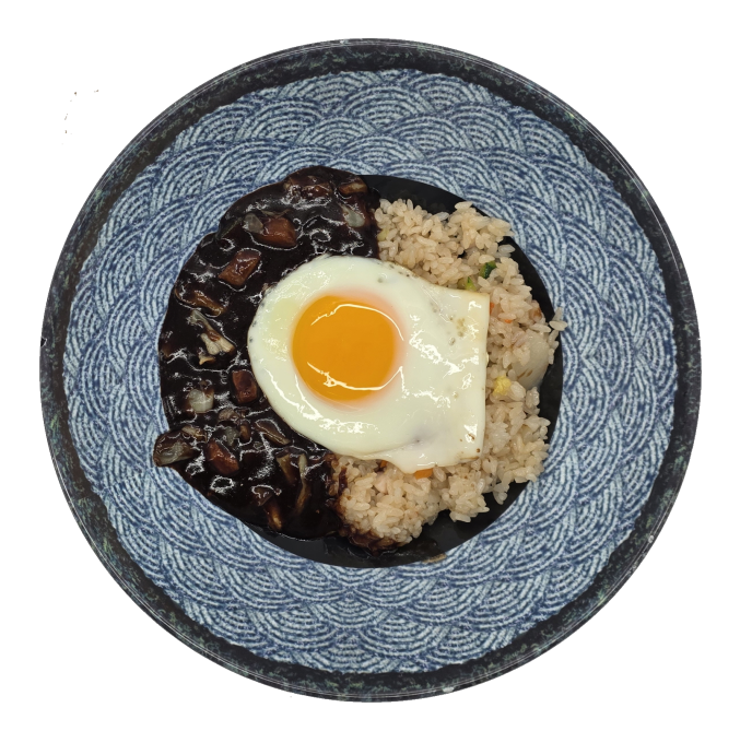 중국식볶음밥&자장소스(Chinese Stir fried rice & Black Soybean Sauce)