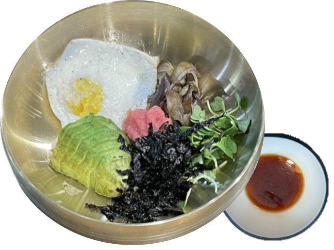 명란아보카도비빔밥