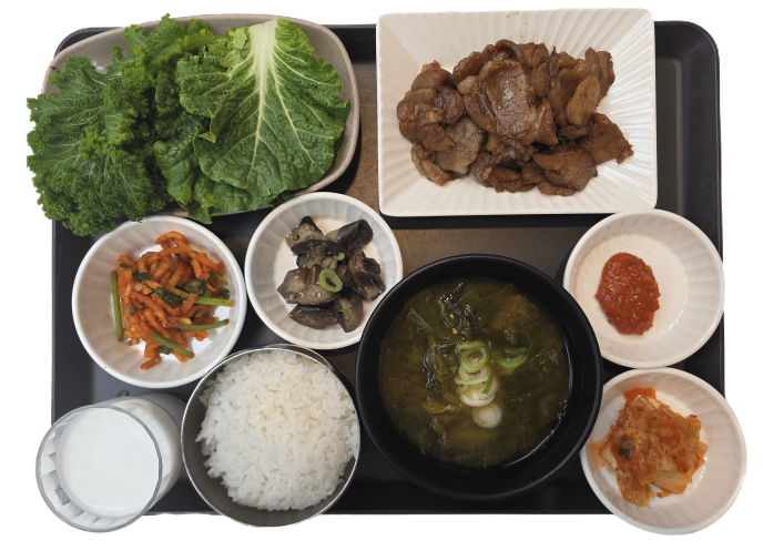돈목살된장구이