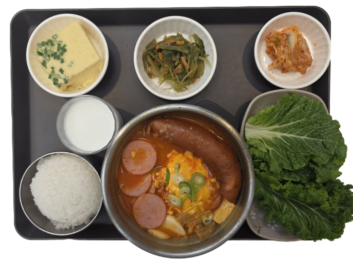 킬바사부대찌개&라면사리
